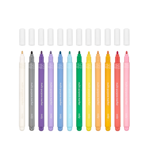 Marvelous Mutli Purpose Paint Marker - set of 12 by Ooly