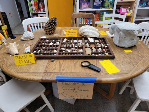 Now On The Curiosity Table