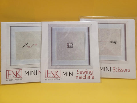 Mini Iron On Stitching Designs By HNK (multiple designs)