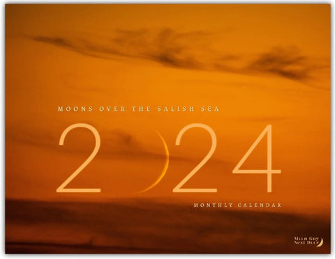 Moons over the Salish Sea 2024 Calendar
