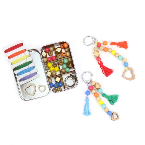 You and Me Tassel Keyring Gift Kit - Plastic free - by Cotton Twist