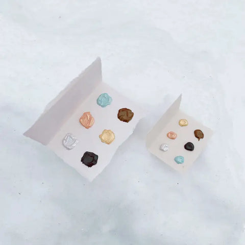 Travel Card - 4 Hearts for 4 colours - Beam Paints Multiple Colours to choose.