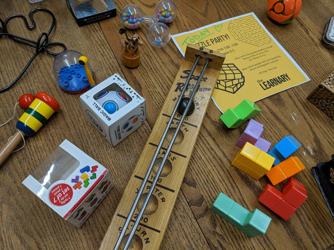 Mechanical Puzzle Party with Rashmi: Next Party Saturday October 21st 1:00 pm - 3:00 pm