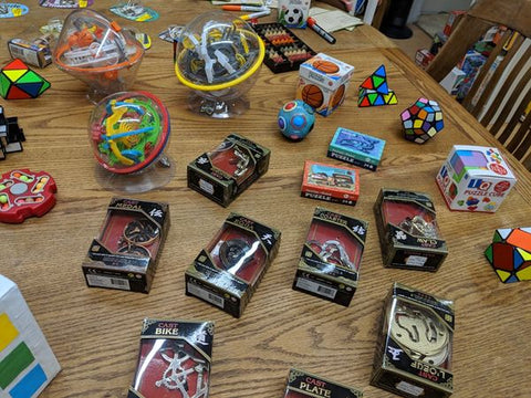 Mechanical Puzzle Party with Rashmi: Next Party Saturday October 21st 1:00 pm - 3:00 pm