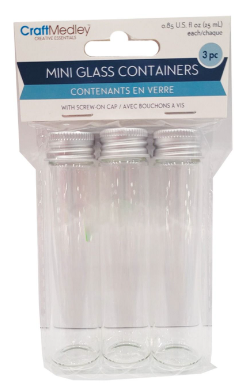 Glass Jars various sizes