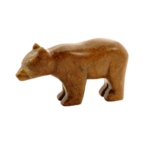 Double Kit: Bear & Wolf Soapstone Carving and Whittling Kit by Studiostone Creative