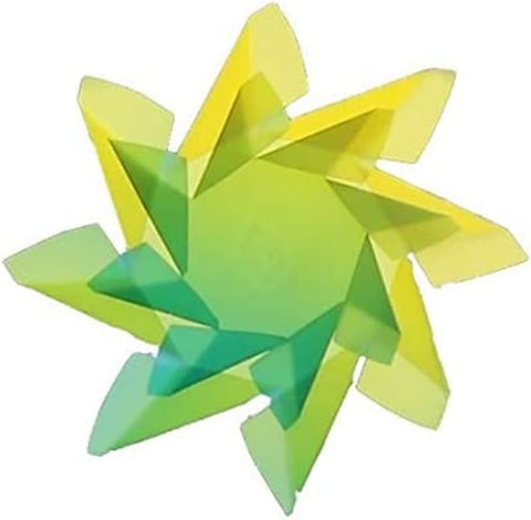Kite Paper - 12 colours - small 16 x 16 cm - 100 sheets - waxed paper for window stars, lanterns,and other delights.