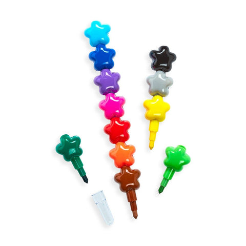 Stack of Stars Stacking Crayons by Ooly