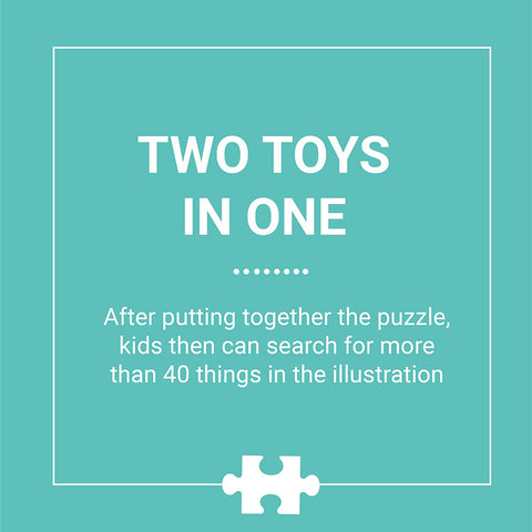 Ocean Life Search & Find Puzzle (64 pieces)