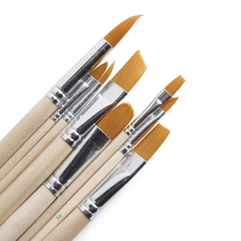 Plastic Free Paintbrush set by eco-kids