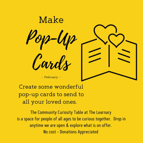 Letters & pop up cards February 2024