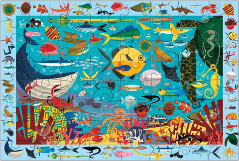 Ocean Life Search & Find Puzzle (64 pieces)