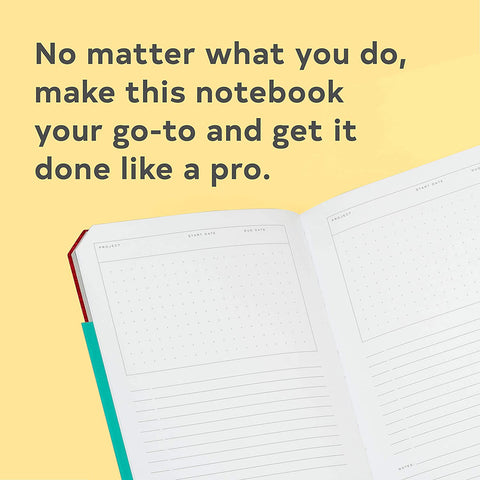Go-To Notebook with Mohawk Paper Persimmon Orange Lined : (Lined Notebooks, Notebooks with Lines, Orange Notebooks) (Diary)