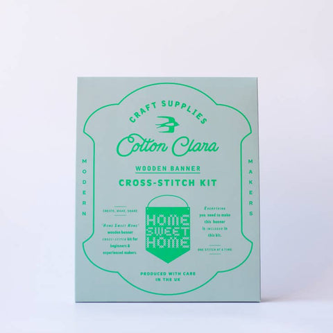 Home Sweet Home Embroidery Board Kit by Cotton Clara
