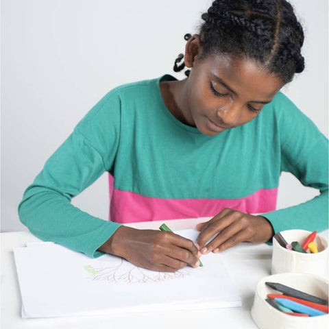 Triangle Beeswax Crayons by eco-kids