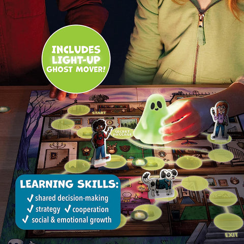 Ghost In The Attic Glow in the Dark Cooperative Game by Peaceable Kingdom