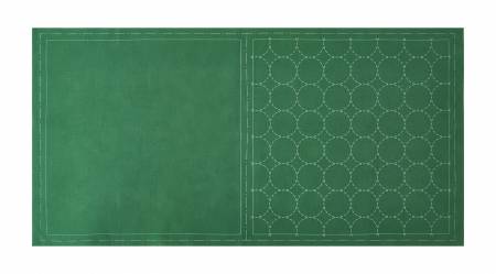 Sashiko Sampler - Circles - Green #98905 (Cosmo)