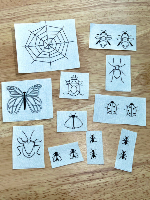 Bug Embroidery Patterns - Wren Bird Arts