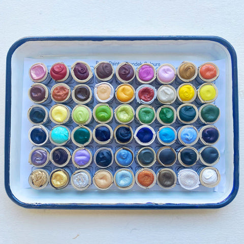 Individual Paintstones in Various Colours by Beam Paint: Indigenous Handmade Paint
