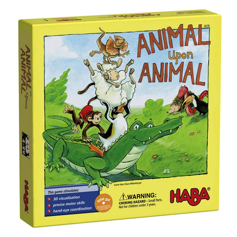 Animal Upon Animal Wooden Stacking Game