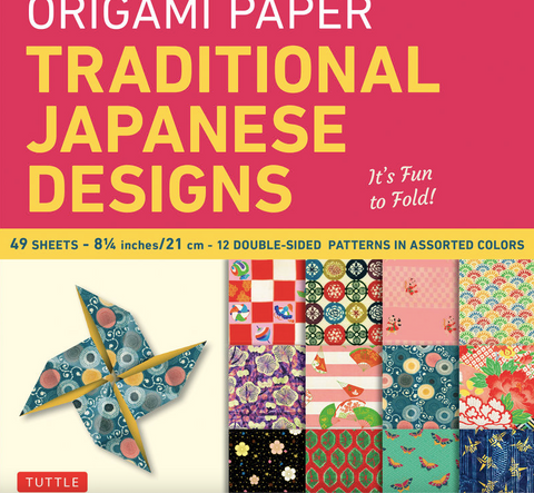 Origami Paper - Traditional Japanese Designs