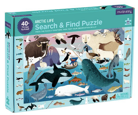 Arctic Life Search & Find Puzzle