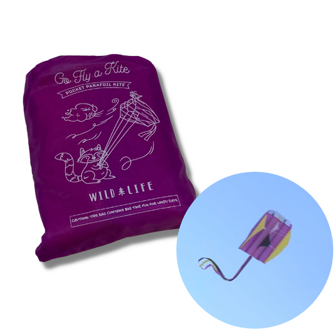 Pocket Parafoil Kite by Wild Life Outdoor Adventures