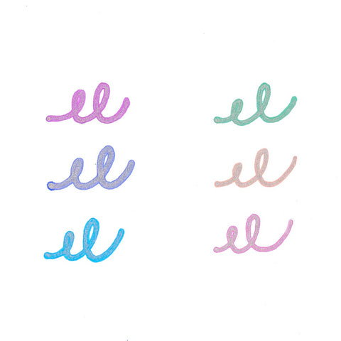 Silver Linings Outline Markers - Set of 6 by Ooly