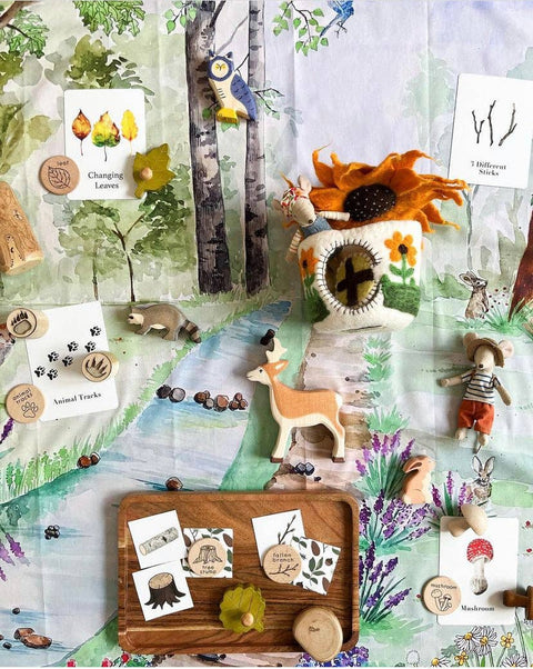 Forest Scavenger Hunt Discs by Tree Fort Toys