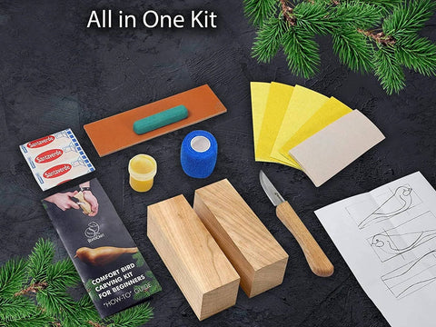 Comfort Bird Carving Kit - Complete Starter Whittling