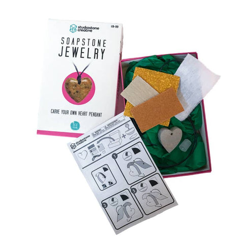 Heart Pendant Kit by Studiostone Creative