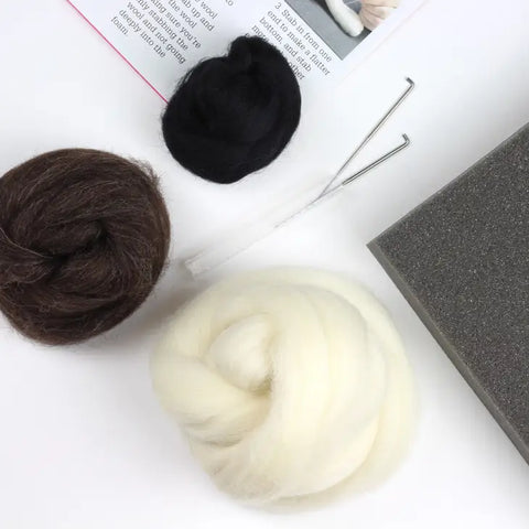 Border Collie Needle Felting Kit by Hawthorn Handmade