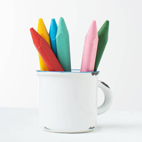 Triangle Beeswax Crayons by eco-kids