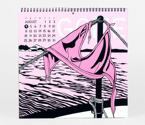 Nikki McClure Wall Calendar 2024: Connect