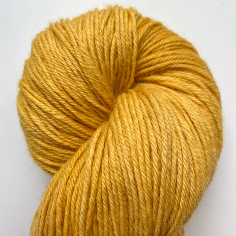 Gold Sock Knitting Kit (naturally dyed)  by Juliette Pécaut Designs