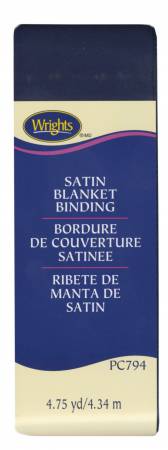 Blanket Binding - Satin Navy