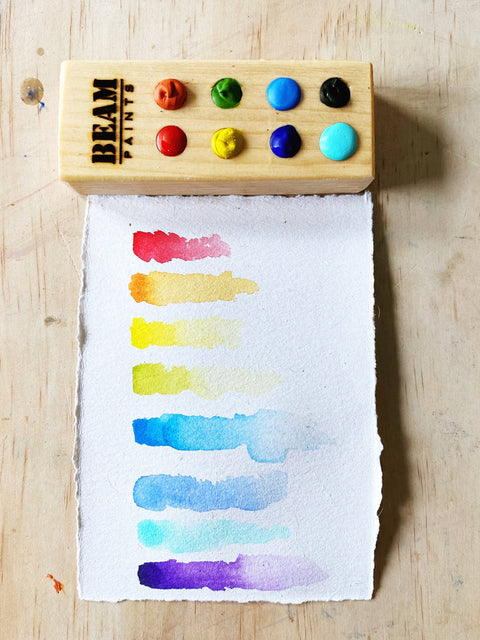 Tisgeh’dah Children’s Palette by Beam Paints: Handmade Indigenous Paints