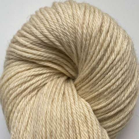 Fingerless Mitts (Cream) Learn to Knit Kit by Juliette Pécaut Designs