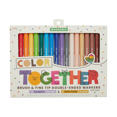Color Together Markers - Set of 18 by Ooly