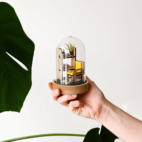 DIY Library Paper Craft Kit, by My Papercut Forest