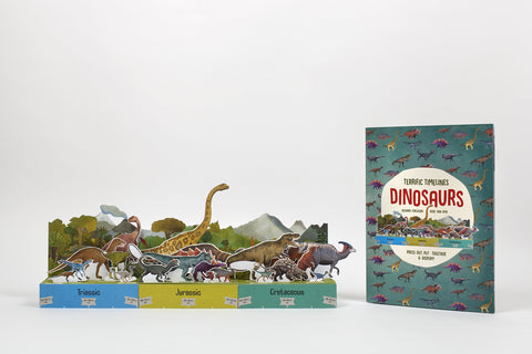Terrific Timelines: Dinosaurs: Press out, put together, & display!