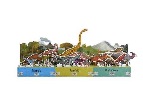 Terrific Timelines: Dinosaurs: Press out, put together, & display!