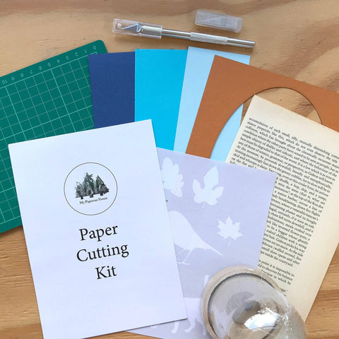 DIY Miniature Paper Boat Craft Kit by My Papercut Forest