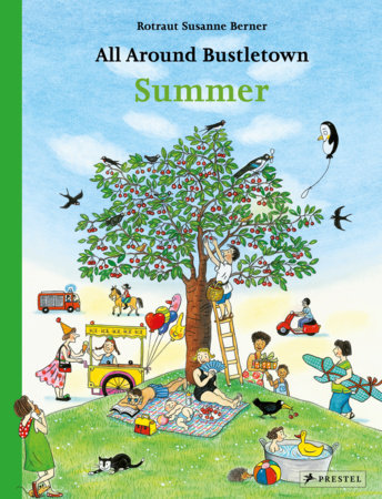 All Around Bustletown: Summer (Large Format Board Book Pages - Search & Find)