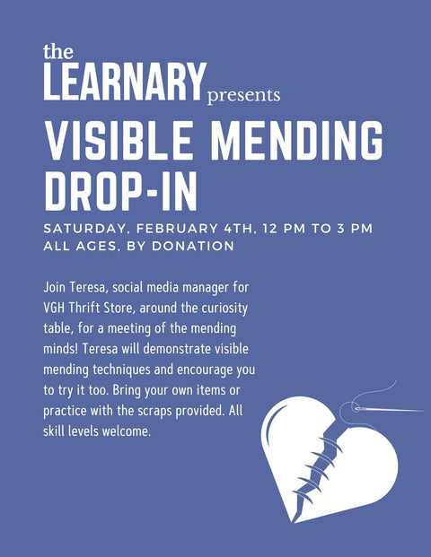 Saturday, Feb. 4 - Visible Mending Afternoon