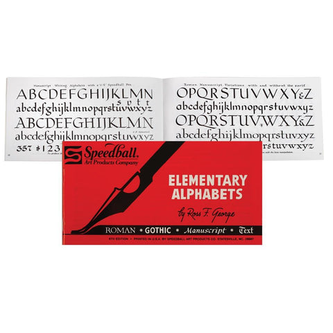 Calligraphy Elementary Alphabet Book (Speedball)