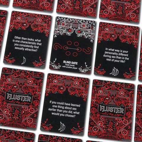 Fluster: The Game of Unforgettable Conversations : Base Game and Expansion Packs: Laugh & Spicy