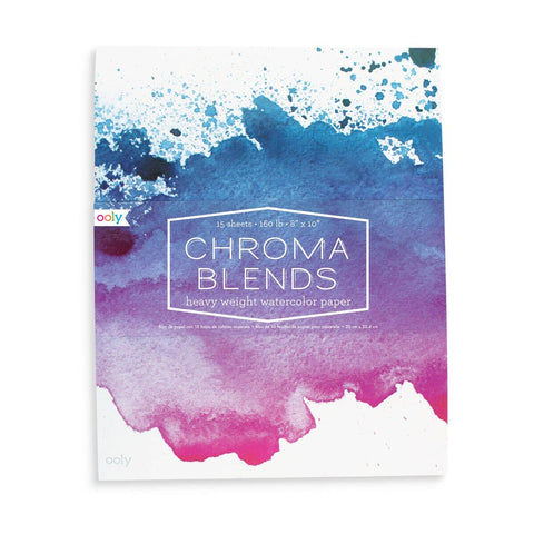 Chroma Blends 8" x 10" Watercolor Pad by Ooly