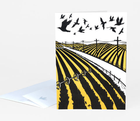 Field - Card by Nikki McClure