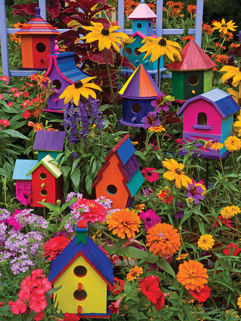 Birdhouses - 275 Piece Easy Handling Jigsaw Puzzle by Cobble Hill